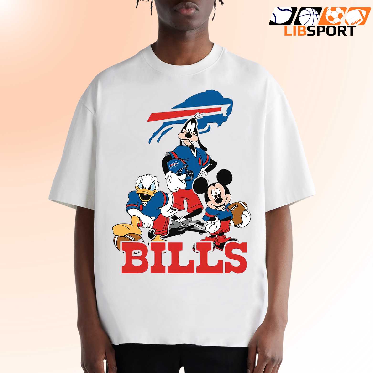 Mickey Mouse Buffalo Bills Shirt, Nfl Team Tee, Unisex T-Shirt